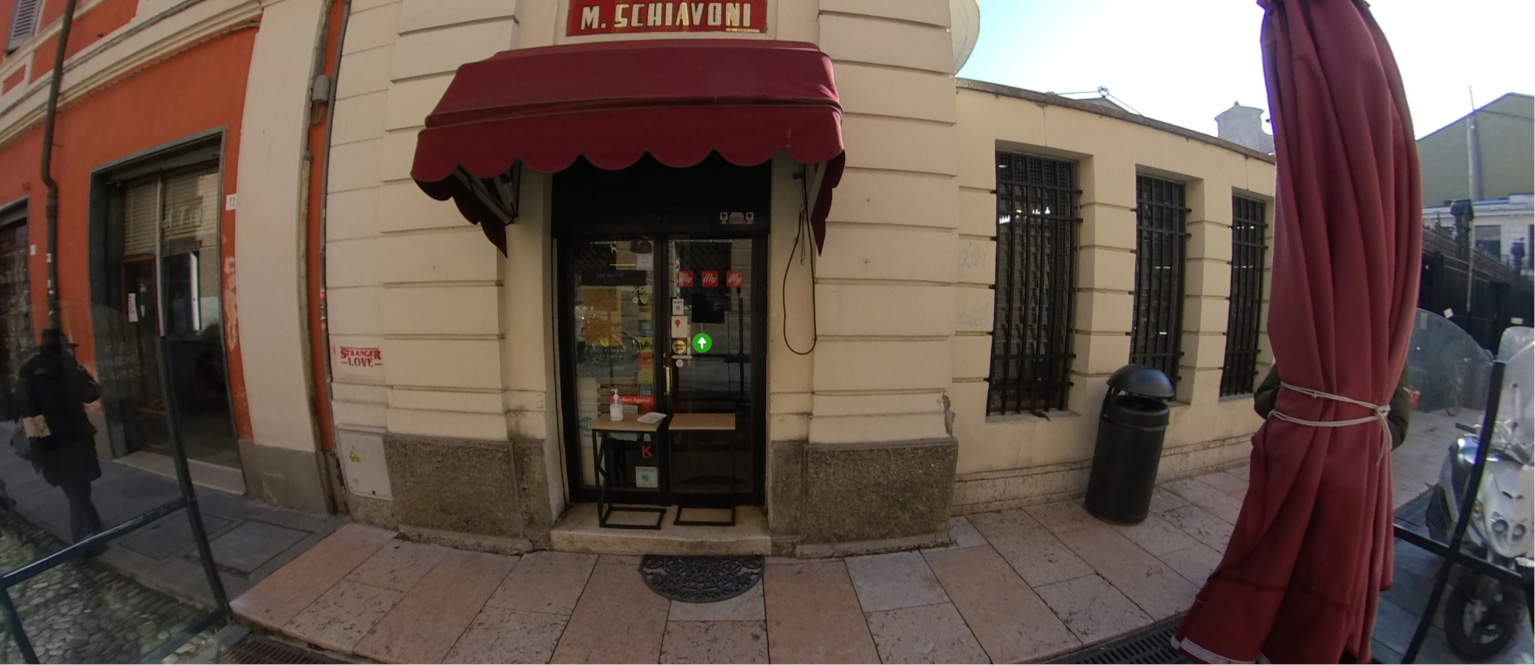Foto dell'esterno del Bar Schiavoni
