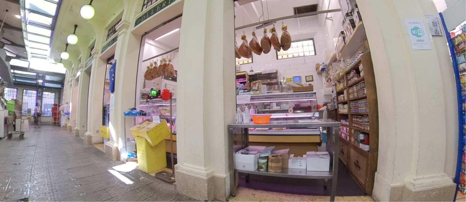 Foto dell'esterno della Salumeria Andrea Prandini