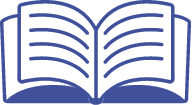 Icona di un libro aperto